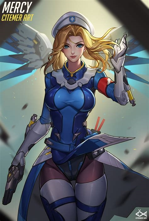 mercy from overwatch naked nude